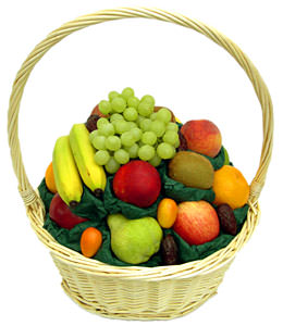 Купить фруктовую корзину "Благодарю" с оперативной доставкой по городу в по Омску